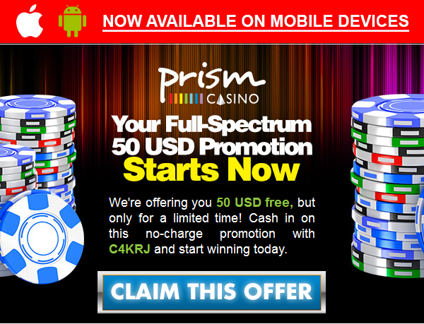 Prism Casino Mobile No Deposit Bonus