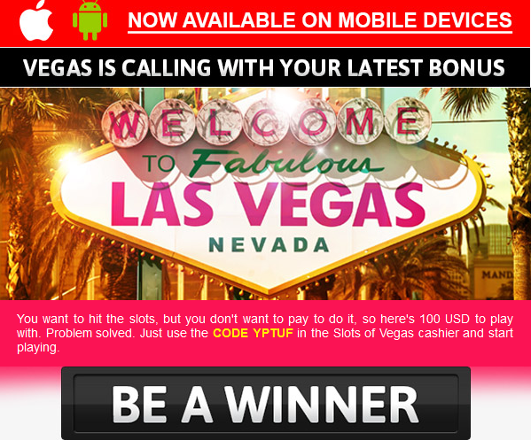 Mobile Casino Bonus Slots of Vegas Casino