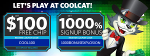 Cool Cat Casino Bonuses No Deposit Plus Match