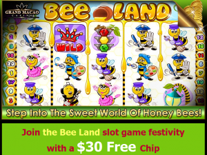 Bee Land Slot No Deposit Bonus
