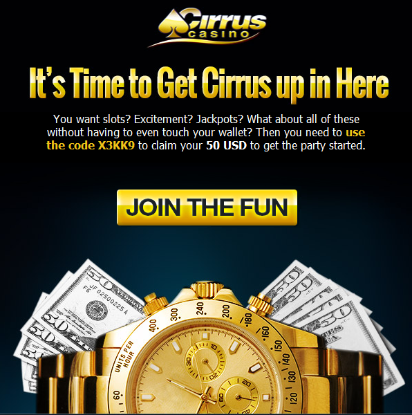 No Deposit Casino Bonus Cirrus Casino