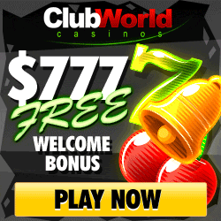Club World Casino Free Spins New Game