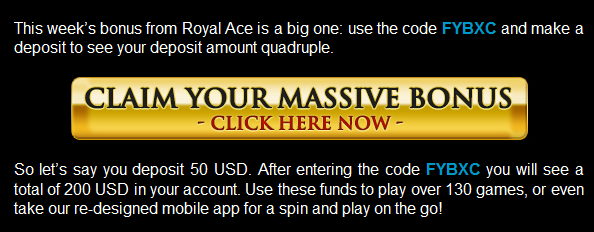 Royal Ace Casino Best Bonuses