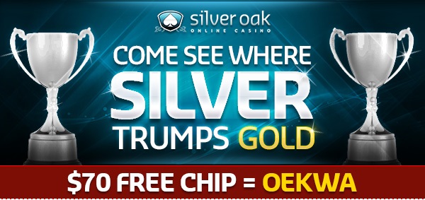 Free Silver Oak Casino Bonus Code