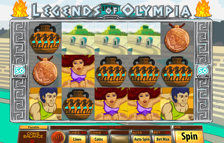 Legends of Olympia Slot