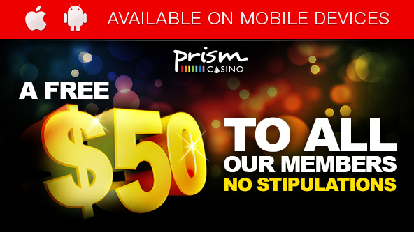 Free Prism Casino Bonus