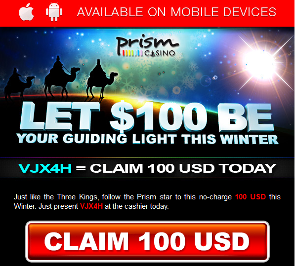 Prism Online Casino No Deposit Bonus Code