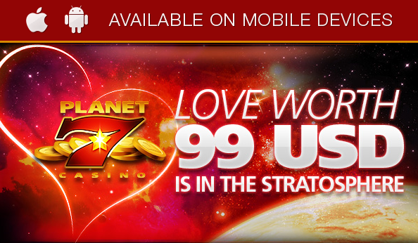 Free Valentines Day Bonus Planet 7 Casino
