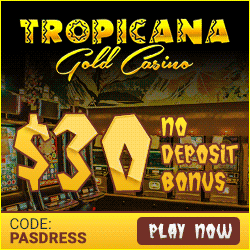 Tropicana Gold Casino Free No Deposit Bonus