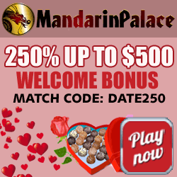 Valentines Day Bonuses Mandarin Palace Casino
