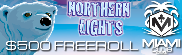 Northern Lights Slot Freeroll Tournament