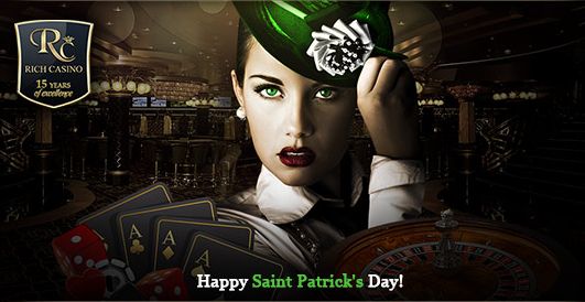 Rich Casino St Patricks Day Bonus