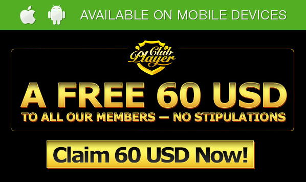 Club Player Casino Free Bonus 60 USD