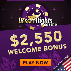 Desert Nights Casino Welcome Bonus