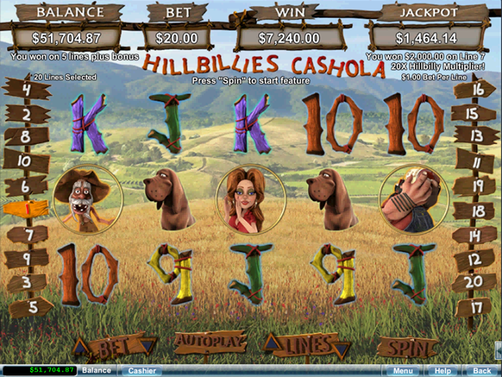 Hillbillies Cashola Slot