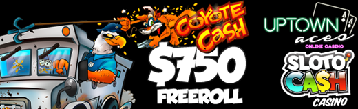 End of July Freeroll Slot Tournament