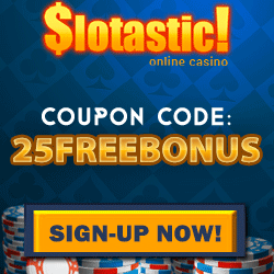 New Player Exclusive Bonus Slotastic Casino