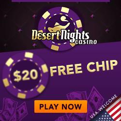 Free Desert Nights Casino Exclusive No Deposit Bonus