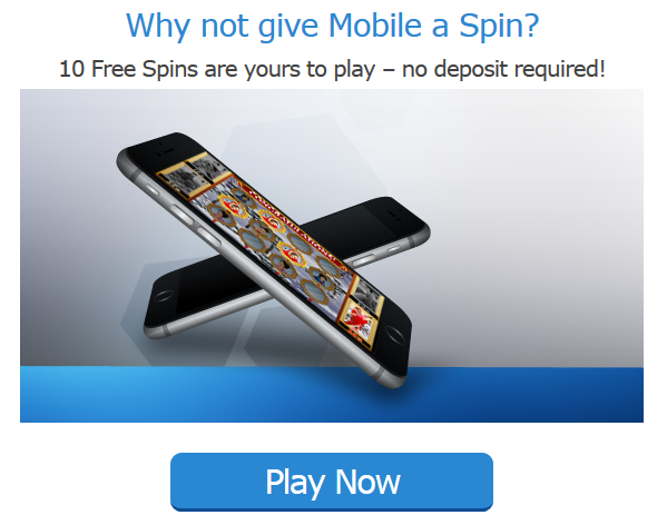Mobile Free Spins - 10 FS