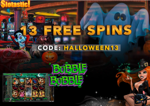 Slotastic Casino Halloween Free Spins