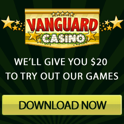 Free Vanguard Casino New Player Bonuses