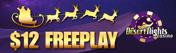 Desert Nights Casino Christmas Free Play No Deposit Bonus