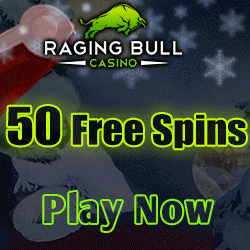 Raging Bull Casino Christmas Free Spins Bonus