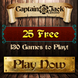 Free Captain Jack Casino No Deposit Bonus 25