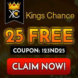 Kings Chance Casino Free Exclusive Bonus 123