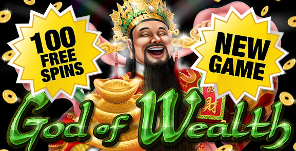 God of Wealth Slot Free Spins Plus Match Bonus