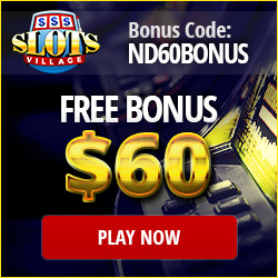 Slots Village Casino Free Exclusive Bonus 2016