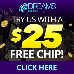 Free Dreams Casino Bonus Coupon Code
