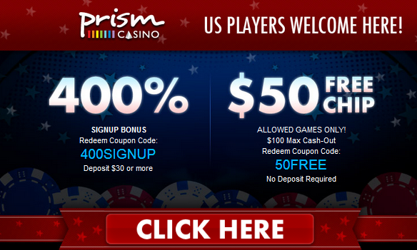 Free Prism Casino New Player Bonuses