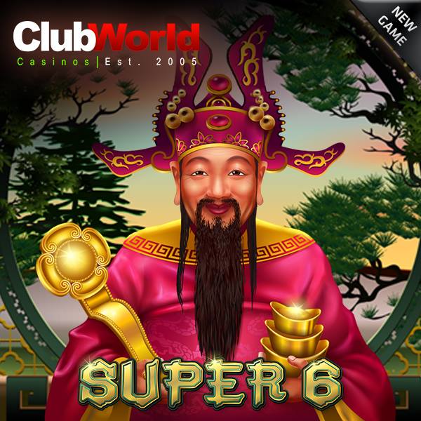 Club World Casino Super 6 Slot Free Spins Bonus