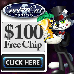 Cool Cat Casino Free Chip Plus Tournament Entry