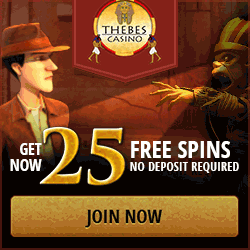 Thebes Casino Free Spins No Deposit Bonus