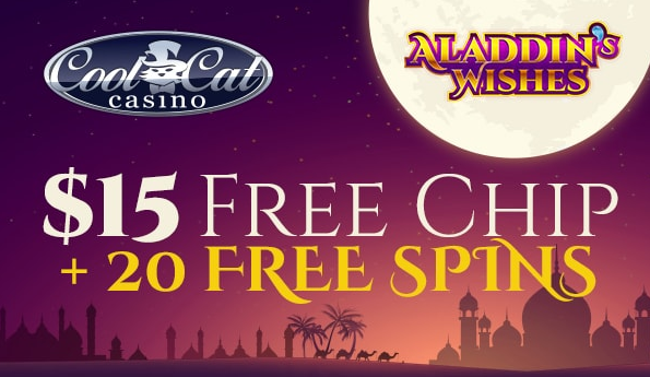 Cool Cat Casino Aladdins Wishes Slot Bonuses