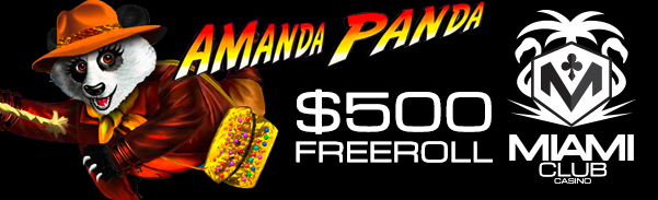 Amanda Panda Freeroll Slot Tournament June