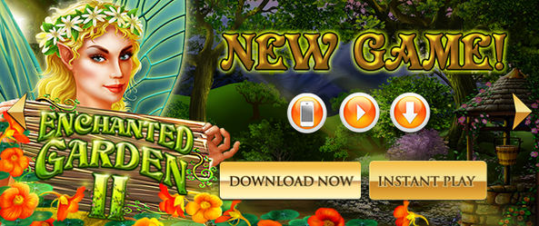 Grand Fortune Casino Enchanted Garden II Slot Bonus