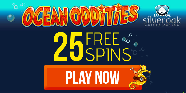 Silver Oak Casino Ocean Oddities Slot Free Spins