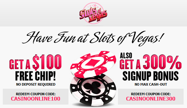 Slots of Vegas Casino Coupon Codes