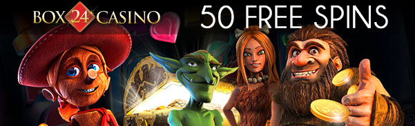 Box 24 Casino 50 Free Spins Bonus