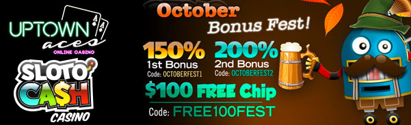 October Bonus Fest Casino Bonuses