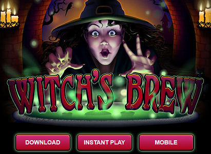 Slotastic Casino Witch's Brew Slot Bonus