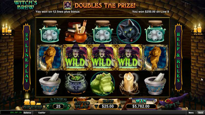 Captain Jack Casino Witchs Brew Slot Free Spins