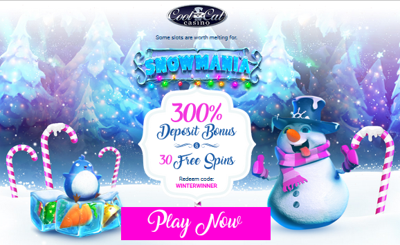 Cool Cat Casino Snowmania Slot Bonuses
