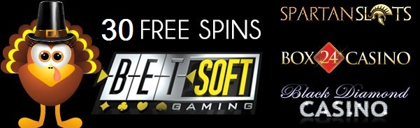 Betsoft Casinos Thanksgiving 2016 Free Spins