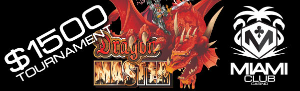 Miami Club Casino Dragon Master Slot Tournament