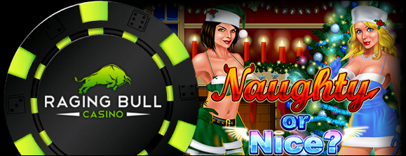 Raging Bull Casino Naughty or Nice Slot Free Spins
