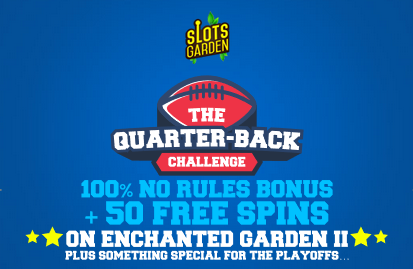 Slots Garden Casino Quarter Back Challenge